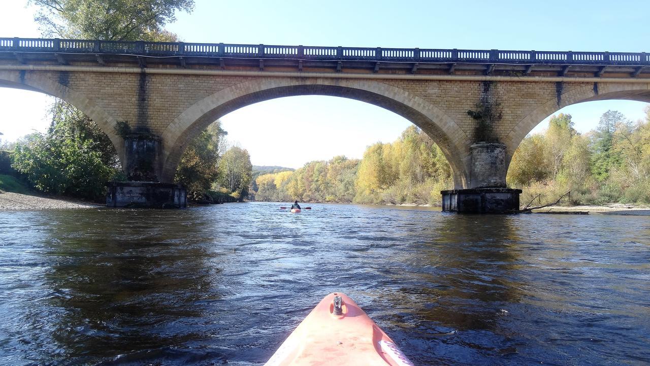 Au Pied Du Chateau - 5 A 11 Personnes - Baignade-Canoe-Piste Cyclable A 100 M Castelnaud-la-Chapelle Exterior foto